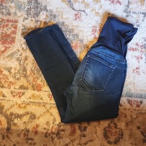 GAP- Maternity  Skinny Jeans, Dark Wash, Size 6 Long